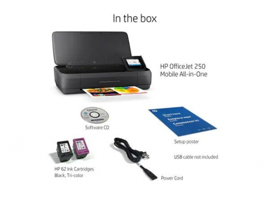 HP Officejet 250 AiO Printer CZ992A