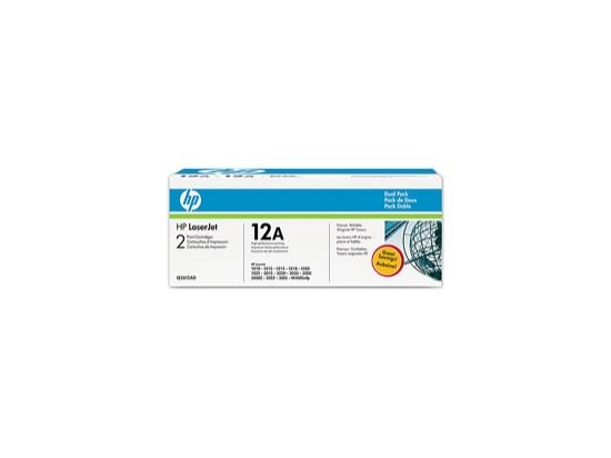 Toner LJ 1010 Dwupak Czarny Q2612AD