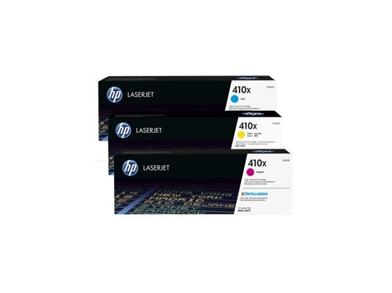 Toner 410X 3-pack CMY 5k CF252XM