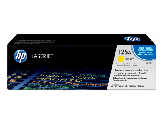 Toner CLJ CP1215 Żółty 1.4k CB542A