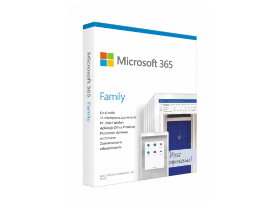 %Microsoft 365 Family PL P6 1Y Win/Mac 6GQ-01161                 Stary P/N: 6GQ-01016 