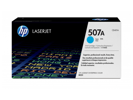 Toner 507A Błękitny (Cyjan) 6k CE401A