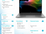 Notebook ZBook Create G7 W10P i7-10750H/1TB/32 1J3S1EA