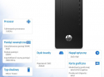 Komputer biurkowy Pro 300 MT G6 i3-10100 256/8G/DVD/W10P  294S5EA